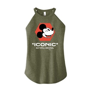 Women's - Disney - Iconic But Still Original Graphic High Neck Tank - 1 of 3