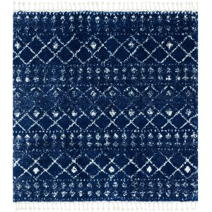 Berber Fringe Shag BFG519 Power Loomed Rug - Safavieh - 1 of 4
