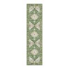 BAGOKIE Washable Vintage Boho Floral Runner Rug - 2 of 4