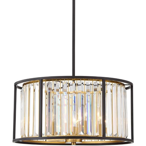 Possini Euro Aldo 17 Wide Brass and Opal White Glass Ceiling Light -  #621X7