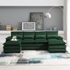 NicBex Modern 110" Sectional Sofa Modular U Shaped Sofa Couch with Waist Pillows for Living Room Apartment - 3 of 4