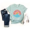 Simply Sage Market Beach Vibes Circle Short Sleeve Tee - 3 of 4