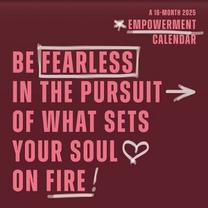 Trends International 2025 Empowerment Wall Calendar: Monthly Planner, 12x12 Inches, Multicolored, All Ages, Paper - 1 of 4