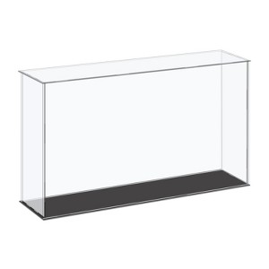 Unique Bargains Acrylic Dustproof Countertop Display Case 1 Pc - 1 of 4