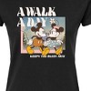 Women's - Disney - A Walk A Day Fitted Graphic T-Shirt - 2 of 3
