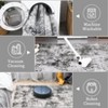 Washable Area Rug, Soft Colorful Modern Abstract Rug for Bedroom, Living Room, Dining Room & Office, Low Pile Non-Slip Boho Design (Multi) - 4 of 4