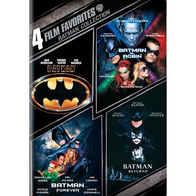 Batman Collection: 4 Film Favorites (dvd) : Target