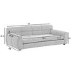 Jump Into Fun Pet Sofa Beds, Soft And Comfortable Dog Couch Bed, Modern And Fashionable Linen Fabric Dog Sofa, For Big And Oversized Dogs - 3 of 4