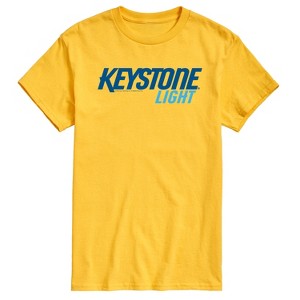 Men's - Keystone Light - Blue Logo Short Sleeve Graphic T-Shirt - 1 of 4