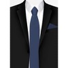 Jacob Alexander Men's Solid Color 2.75" Slim Neck Tie - 3 of 4