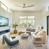 Parrot Uncle 56" Modern Nickel LED Ceiling Fan with Light and Remote - 2 of 4