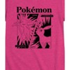Girls' - Pokémon - Umbreon and Espeon Grid Fitted Short Sleeve Graphic T-Shirt - 2 of 4