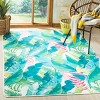 Daytona DAY121 Flat Weave Area Rug - Ivory/Green - 5'1"x7'6" - Safavieh. - 2 of 4