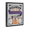 Stupell Industries Halloween Fright Night Carnival Sign Floating Frame Canvas Art - 2 of 4