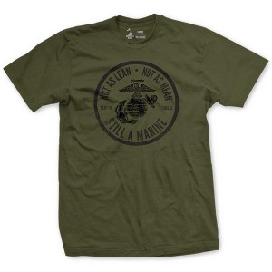 OUTSIDE THE WIRE Leatherneck for Life Still A Marine T-Shirt - 1 of 2