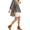 Women's Cheetah Babydoll Top - umgee - 4 of 4