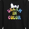 Boys' - Peanuts - Dream In Color Long Sleeve Graphic T-Shirt - 2 of 4