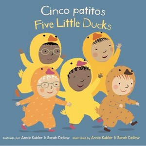 Cinco Patitos/Five Little Ducks - (Baby Rhyme Time (Spanish/English)) (Board Book) - 1 of 1