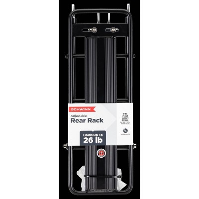 Schwinn Rear Bike Rack - Black