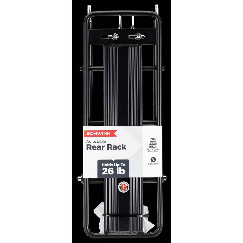 Schwinn Rear Bike Rack - Black, 5 of 8