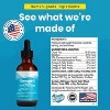 Wild-Caught Omega 3 Fish Oil , Liquid EPA DHA Supplement for Skin, Coat, Joints & Heart, Low-Odor Omega 3 Drops for Small Dogs & Cats with Itchy Skin - 2 of 4