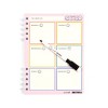 Yoobi SmileyWorld Erasable Cover Notebook 6"x8" with Dry Erase Marker - 4 of 4
