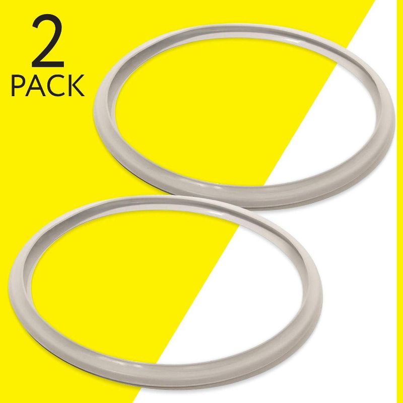 IMPRESA 2 Pack Fagor Pressure Cooker Replacement Gasket 10", Fits Most Pressure Cooker Pots with a 10" Diameter, Replacement 10" Sealing Ring, 4 of 6