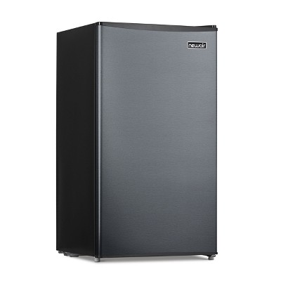Newair 3.3 Cu. Ft. Compact Mini Refrigerator with Freezer, Can Dispenser, Energy Star Certified, and Quiet Compressor, Perfect for Dorm Rooms, Bedrooms, Home Offices, and RV Vans, in Gray