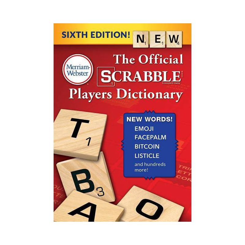 The Official Scrabble Players Dictionary - 6th Edition by Merriam-Webster Inc, 1 of 2