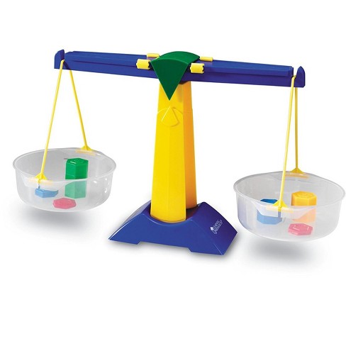 Kids Plastic Weighted Balance Scale STEM Activity NEW