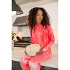 Hello Mello Women's Dyes The Limit Lounge Top and Pants, 2-Piece Pajama Set - 2 of 4