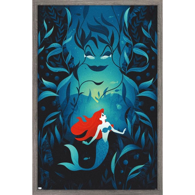 Trends International Disney Princess - Ariel - Good vs Evil Framed Wall Poster Prints, 1 of 7