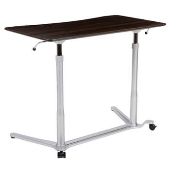 Flash Furniture Sit-Down, Stand-Up Ergonomic Computer Desk - Standing Desk