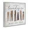 Stupell Industries Rustic Laundry Clothespins, 20" x 16" - 3 of 4