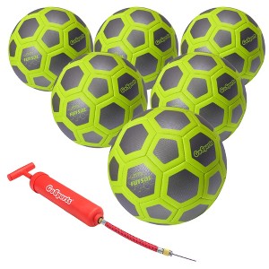 GoSports ELITE Futsal Ball 6 Pack - Great for Indoor or Outdoor FUTSAL Games or Practice, Includes Pump - 1 of 4