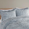 Gracie Mills Susie Contemporary Shaggy Long Fur Comforter Set - 2 of 4