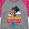 Girls' - Santiago of The Sea - Bff Of The Sea Shirt Tail Raglan Graphic T-shirt - 2 of 4