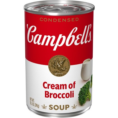 Campbell's Condensed Cream Of Broccoli Soup - 10.5oz : Target