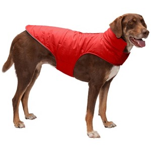 FurHaven Water Repellent Reversible Reflective Puffer Dog Coat - 1 of 1