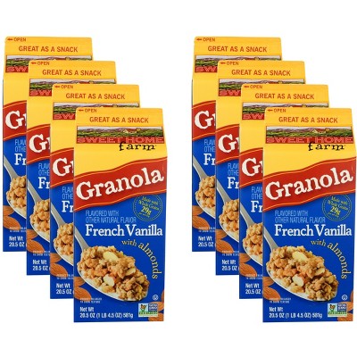 Sweet Home Farm French Vanilla With Almonds Granola - Case of 8 - 20.5 oz