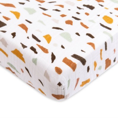 Babyletto Terrazzo Muslin Mini Crib Sheet