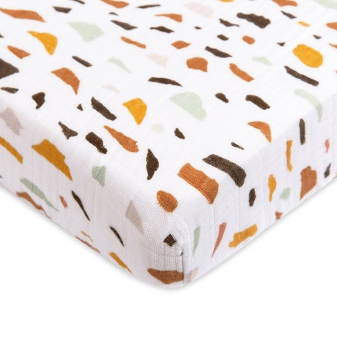 Babyletto Terrazzo Muslin Mini Crib Sheet Target