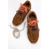 Selena - Cognac Brown Suede Leather Sneakers (Women) ￼￼| Forever & Always Shoes - 3 of 3