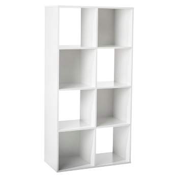 Costway 3-tier Kids Storage Shelf Cubes W/3 Baskets Corner Cabinet Organizer  White : Target