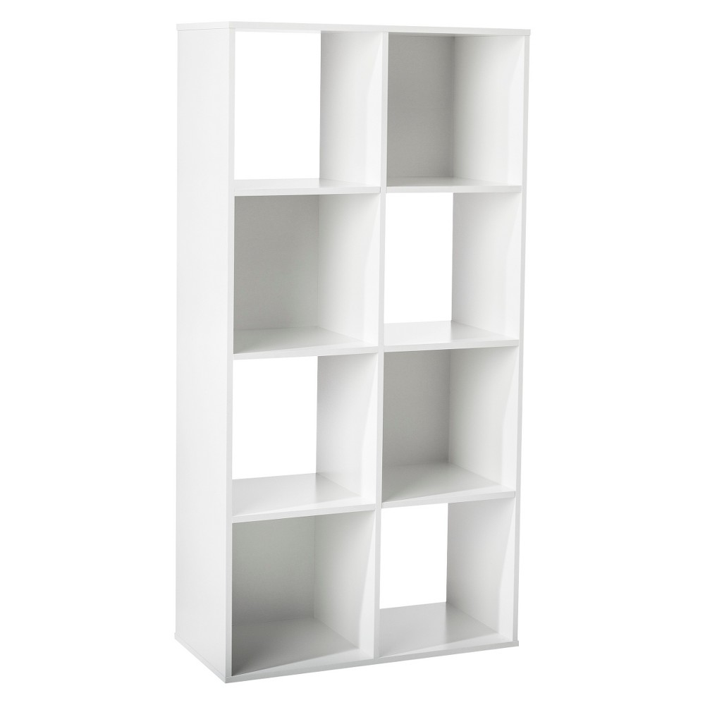 8-Cube Organizer Shelf White 11 - Room Essentials