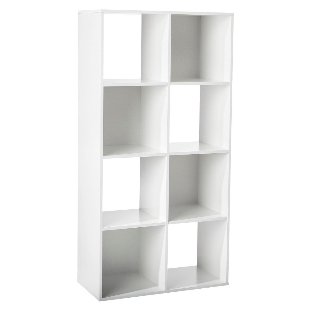 Photos - Garden & Outdoor Decoration 11" 8 Cube Organizer Shelf White - Room Essentials™