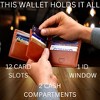 Leather Bifold Wallet for Men With ID Window and RFID Blocking - 4 of 4