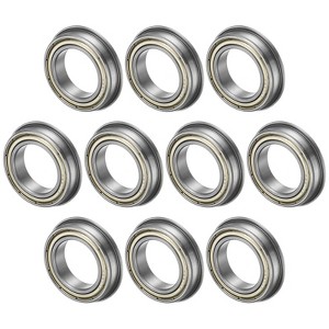 Unique Bargains Chrome Steel Durable Multipurpose Use Flanged Ball Bearing - 1 of 4