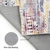 Modern Washable Hallway Runner,Bohemian Rugs ,Non-Slip Non-Shedding Kitchen Entrway Bathroom Floor Mat for Living Room Bedroom - 2 of 4