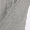 RT Designers Collection Cole Textured Grommet Room Darkening Curtain Panel Silver - image 3 of 4